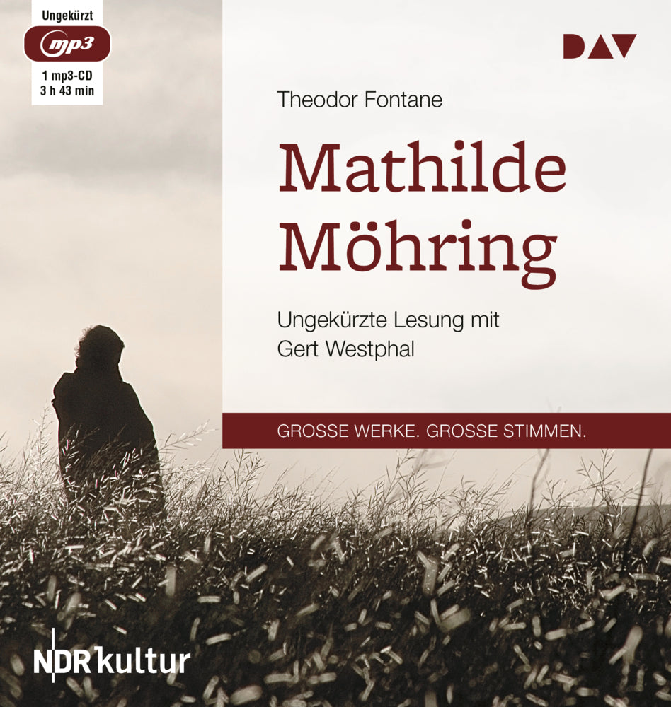 Mathilde Möhring, 1 Audio-CD, 1 MP3 (Theodor Fontane)