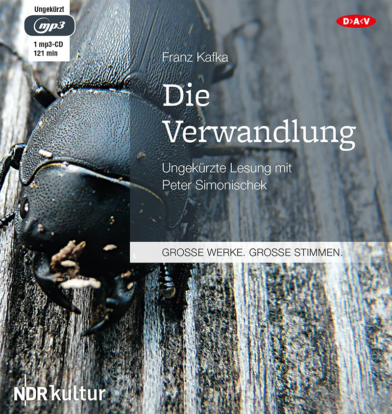 Die Verwandlung, 1 Audio-CD, 1 MP3 (Franz Kafka)
