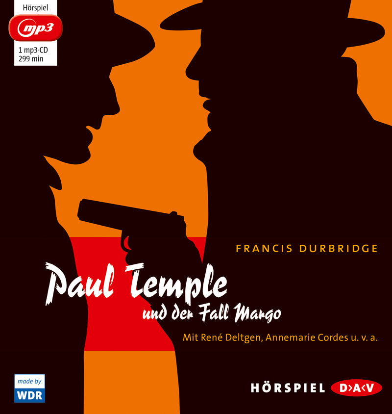 Paul Temple und der Fall Margo, 1 MP3-CD (Francis Durbridge)
