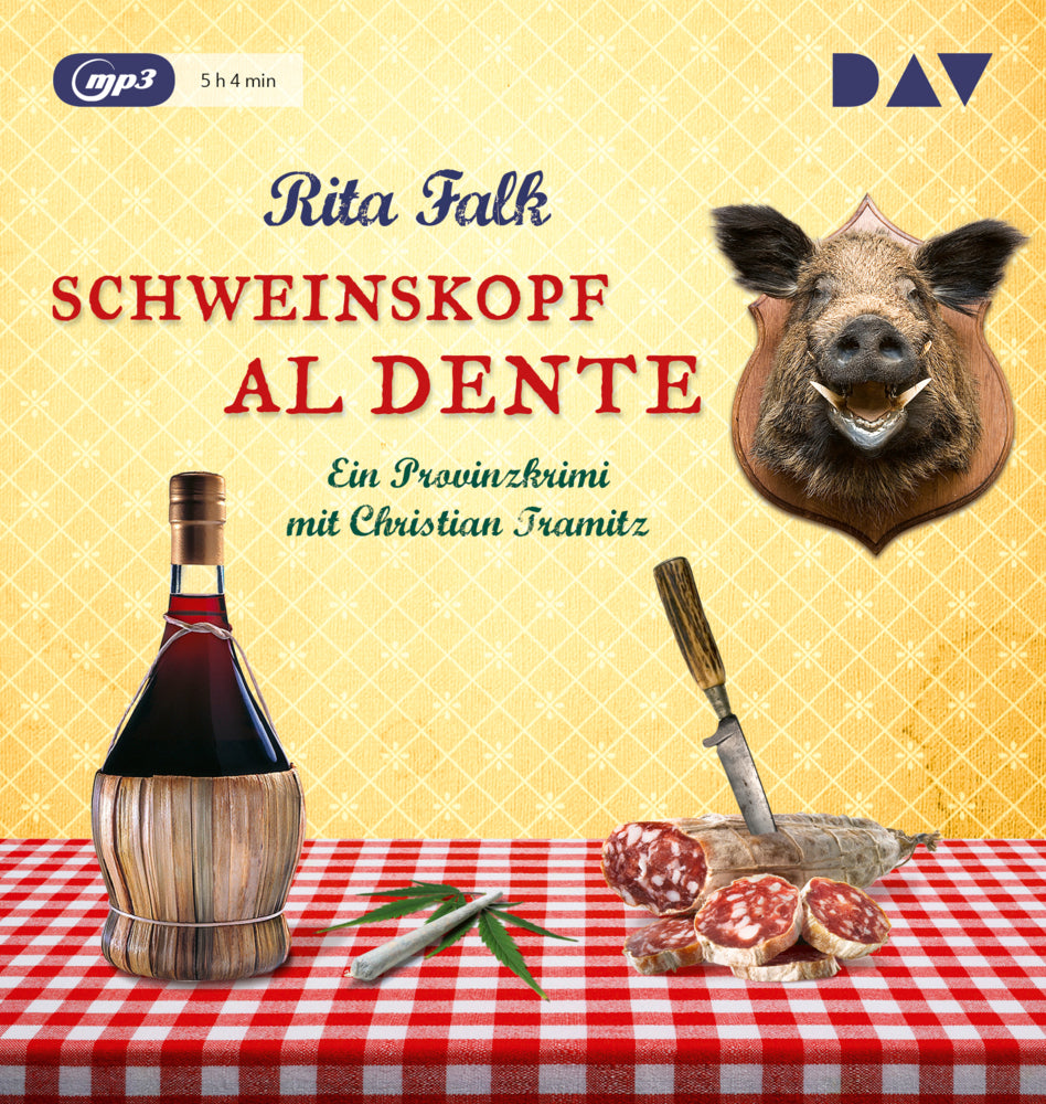 Schweinskopf al dente, 1 Audio-CD, 1 MP3 (Rita Falk)