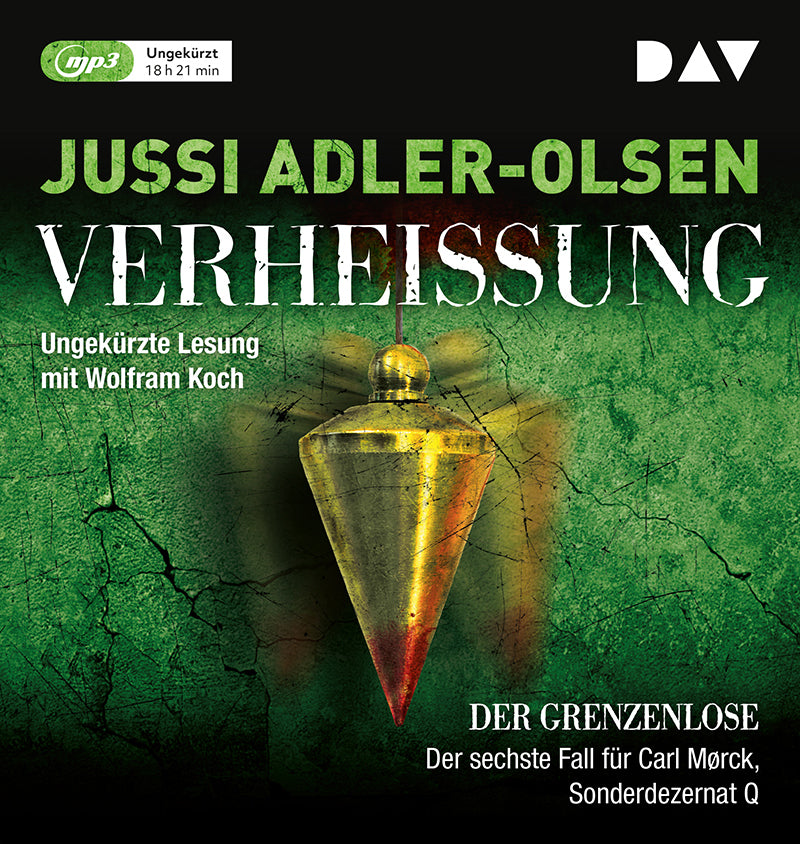 Verheißung Der sechste Fall für Carl Mørck, Sonderdezernat Q, 2 Audio-CD, 2 MP3 (Jussi Adler-Olsen)