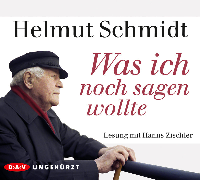 Was ich noch sagen wollte, 4 Audio-CD (Helmut Schmidt)