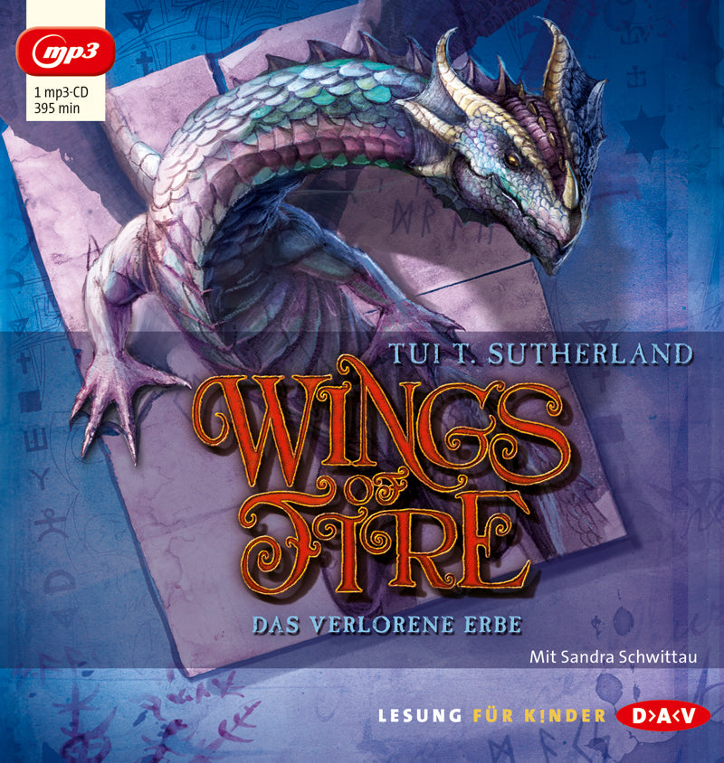 Wings of Fire, das verlorene Erbe, 1 Audio-CD, 1 MP3 (Tui T. Sutherland)