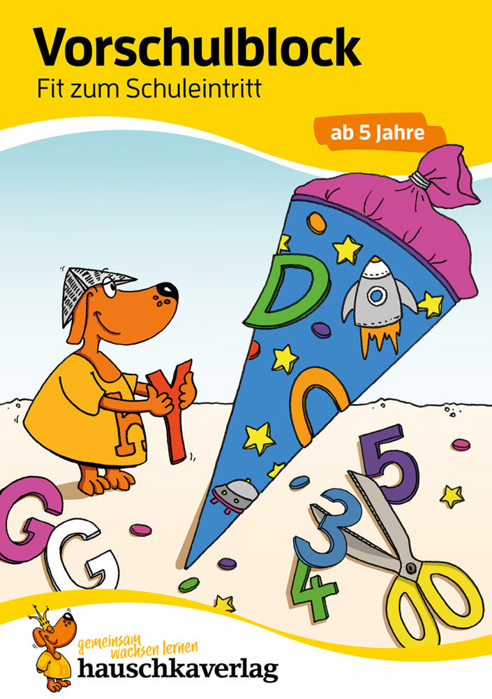 Vorschulblock ab 5 Jahre für Junge und Mädchen - Fit zum Schuleintritt (Linda Bayerl)