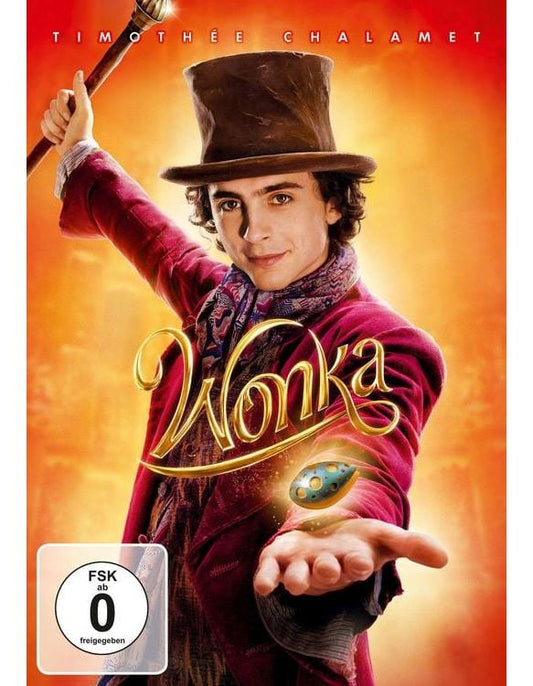 Universal WONKA DVD (2024, Italienisch, Englisch, Spanisch, Deutsch)