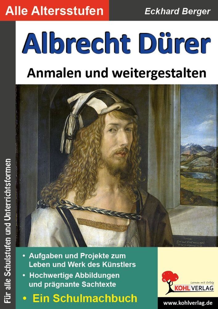 Albrecht Dürer anmalen und weitergestalten (Eckhard Berger)