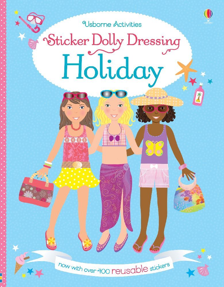 Sticker Dolly Dressing Holiday (Lucy Bowman)