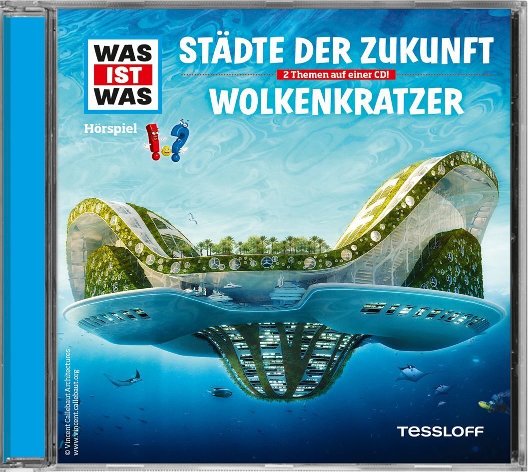 WAS IST WAS Hörspiel: Städte der Zukunft / Wolkenkratzer, Audio-CD (Manfred Baur)