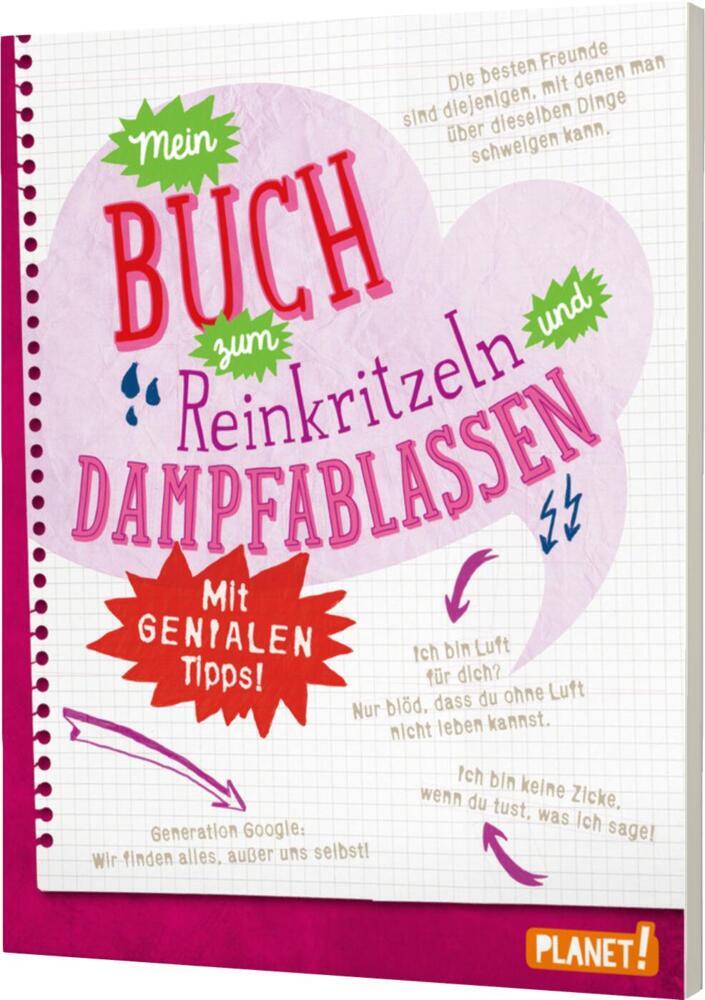 Mein Buch zum Reinkritzeln und Dampfablassen - mit genialen Tipps (Bettina Domzalski)