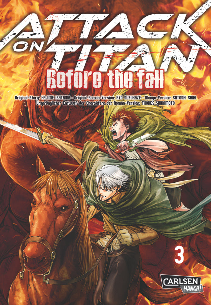 Attack on Titan - Before the Fall.Bd.3 (Hajime Isayama)