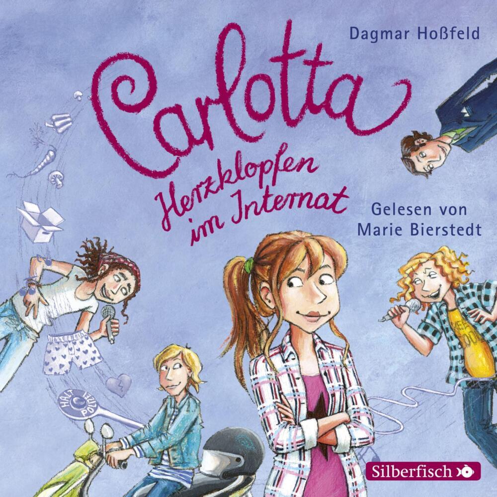 Carlotta - Herzklopfen im Internat, 2 Audio-CDs (Dagmar Hoßfeld)