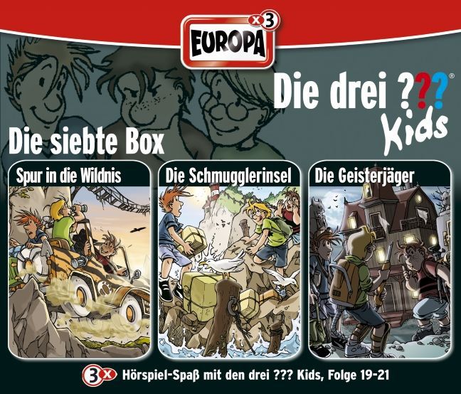 Die drei ???-Kids, 3er Box.Box.7, 3 Audio-CDs