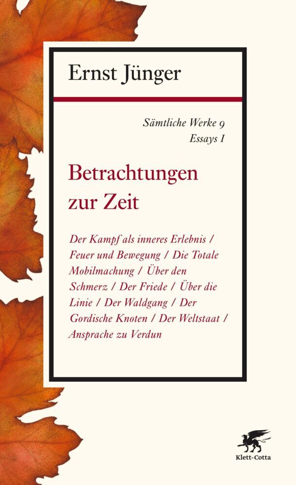 Betrachtungen zur Zeit (Ernst Jünger)