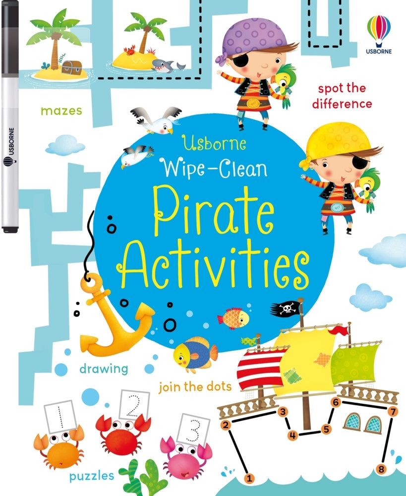 Wipe-Clean Pirate Activities (Kirsteen Robson)