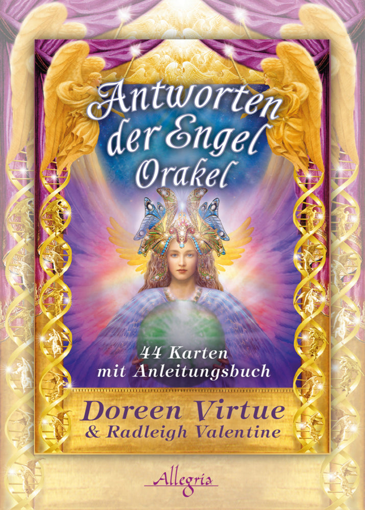 Antworten der Engel-Orakel, Orakelkarten m. Begleitbuch (Doreen Virtue)