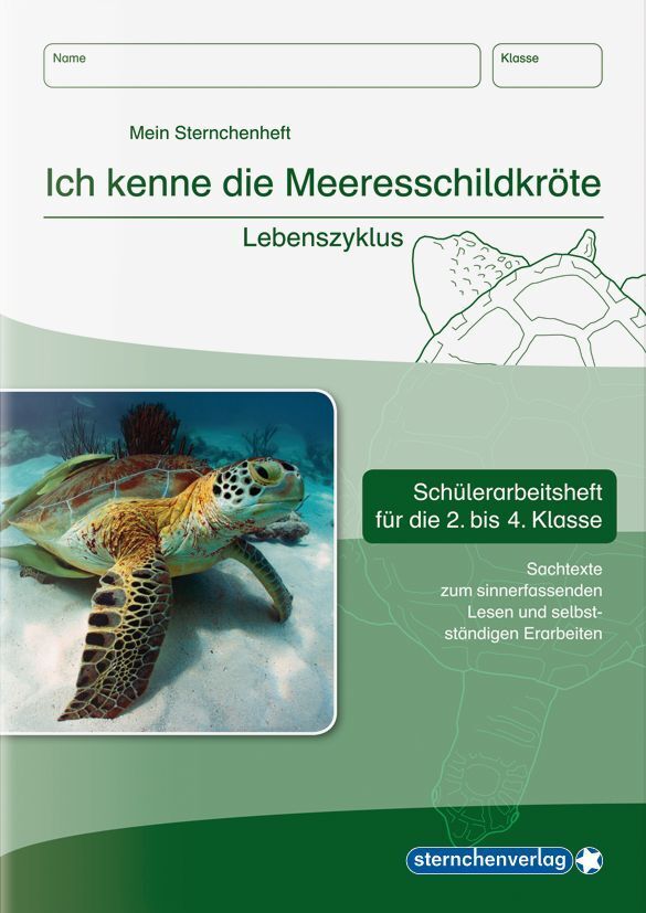 Ich kenne die Meeresschildkröte - Lebenszyklus (Sternchenverlag Gmbh)