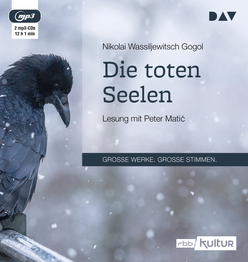 Die toten Seelen, 2 Audio-CD, 2 MP3 (Nikolai Wassiljewitsch Gogol)