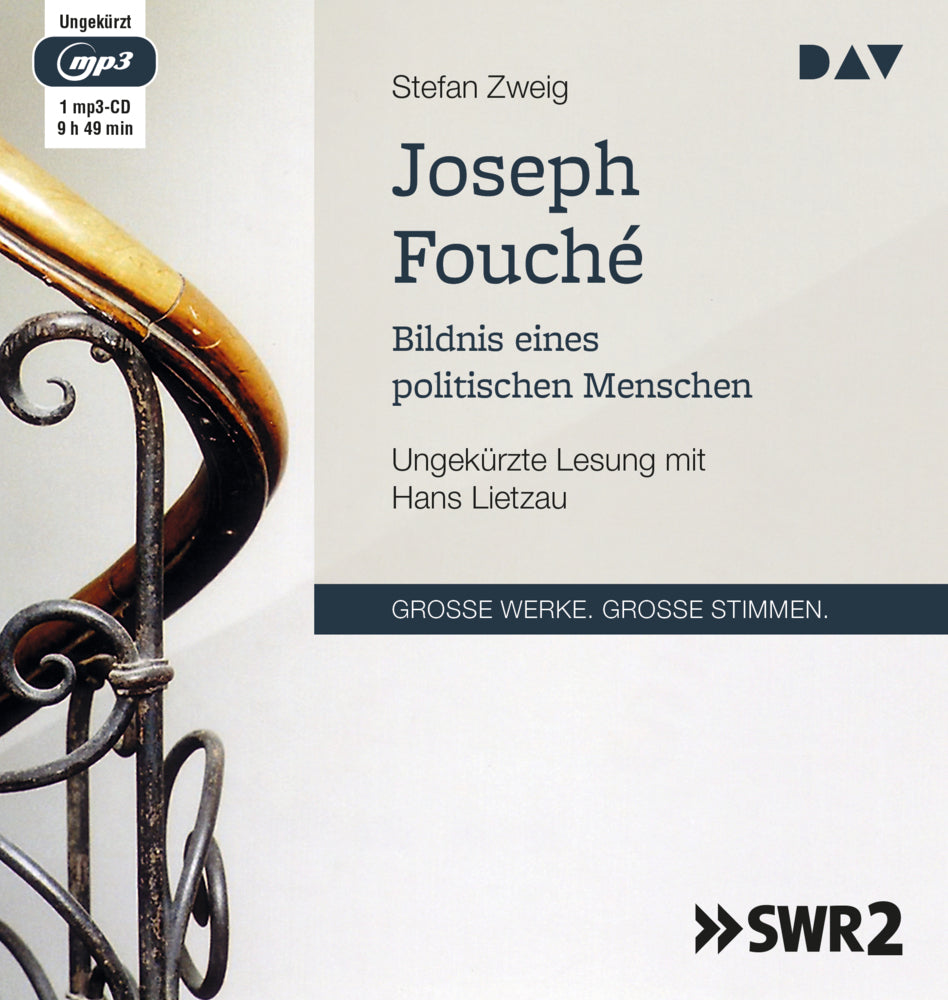 Joseph Fouché Bildnis eines politischen Menschen, 1 Audio-CD, 1 MP3 (Stefan Zweig)