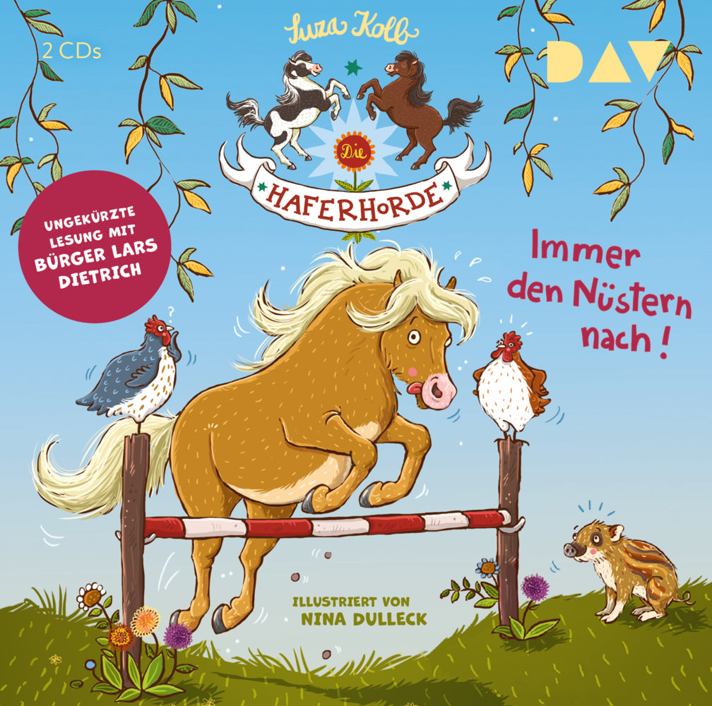 Die Haferhorde - Immer den Nüstern nach!, 2 Audio-CD (Suza Kolb)
