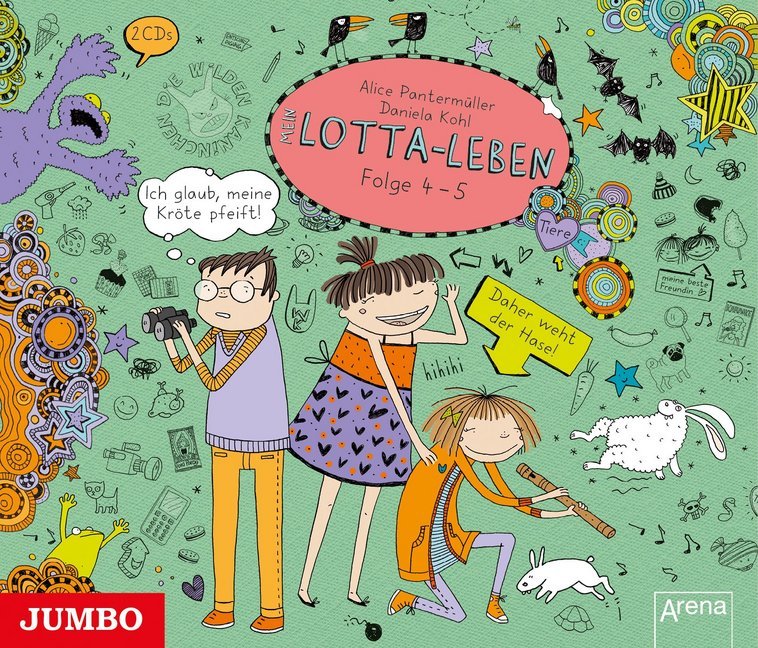Mein Lotta-LebenTl4/5, 2 Audio-CDs (Alice Pantermüller)
