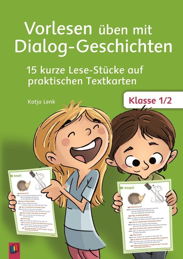 Vorlesen üben mit Dialog-Geschichten - Klasse 1/2 (Katja Lenk)