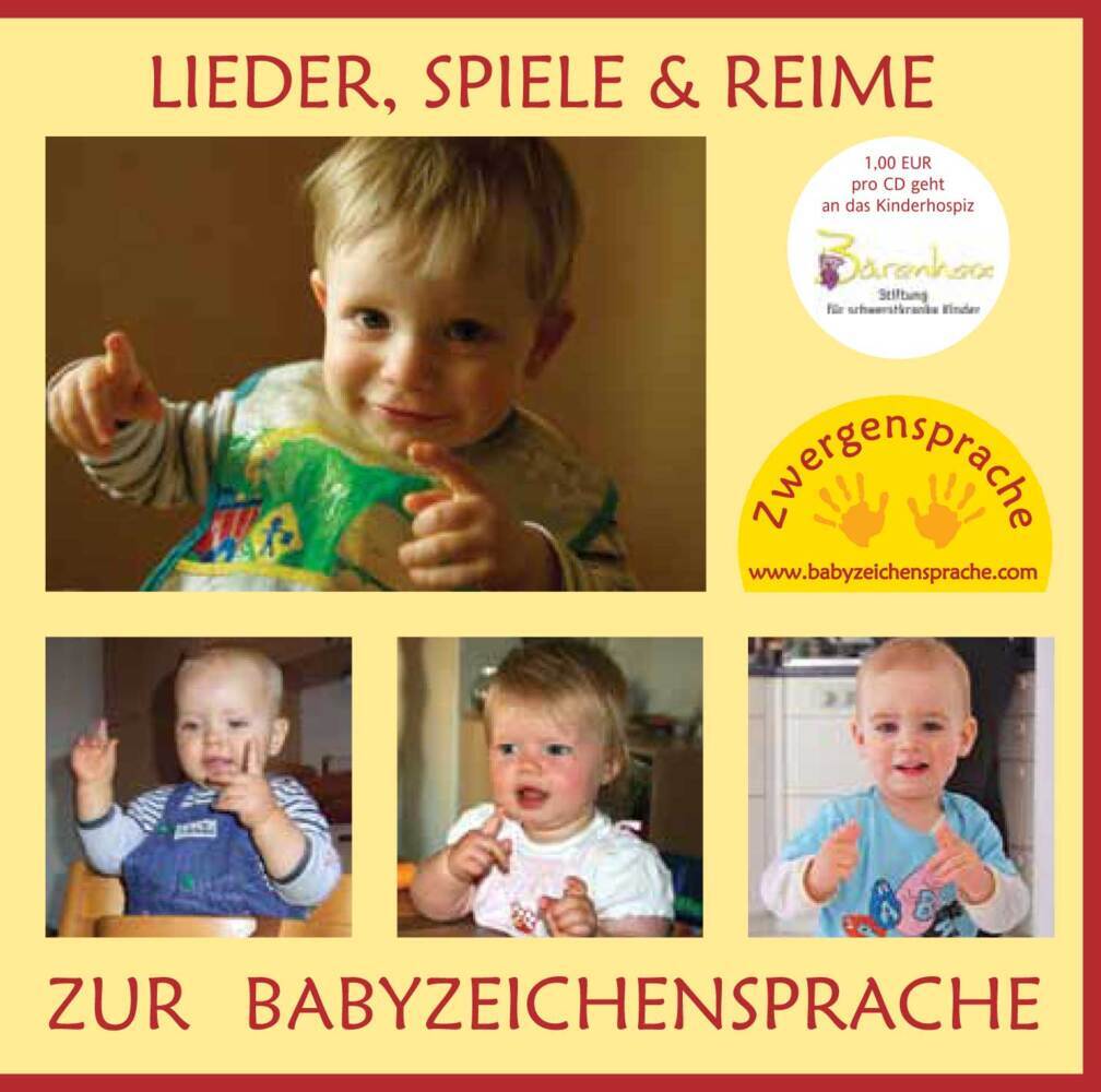 Lieder, Spiele & Reime zur Babyzeichensprache, Audio-CD (Vivian König)