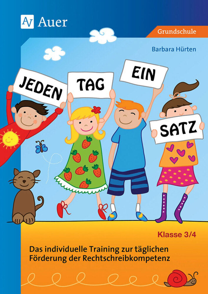 Jeden Tag ein Satz - Klasse 3/4, m. 1 CD-ROM (Barbara Hürten)