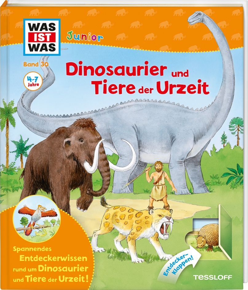 WAS IST WAS Junior Band 30. Dinosaurier und Tiere der Urzeit (Bärbel Oftring)