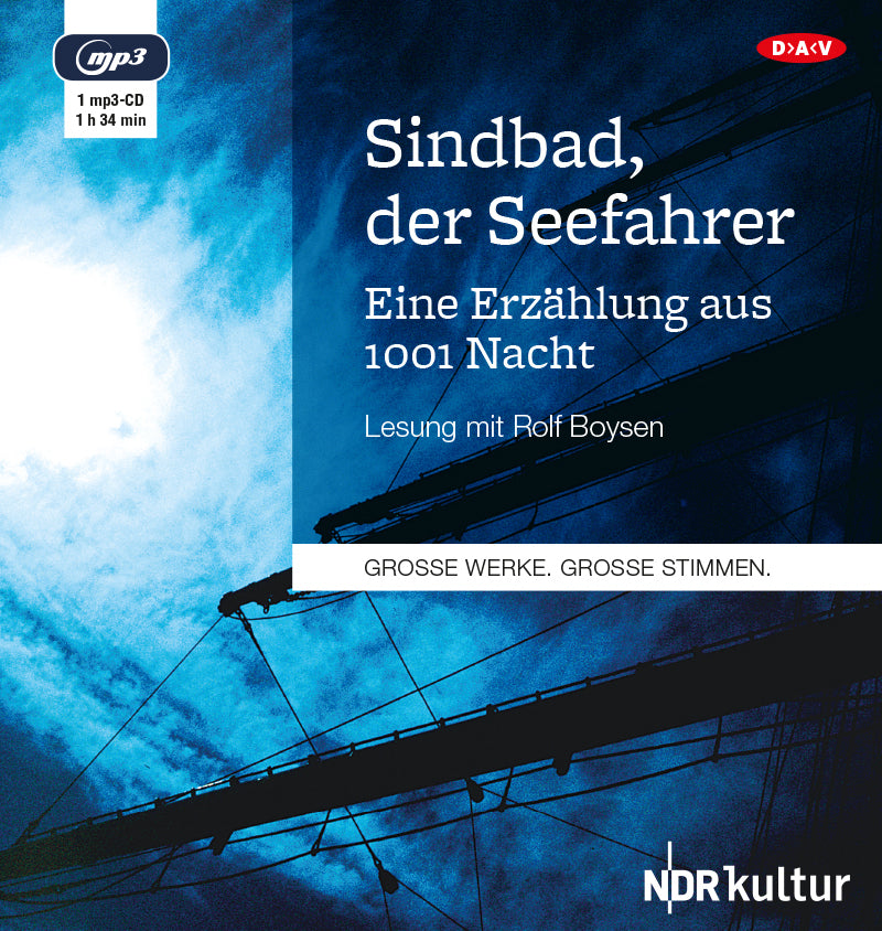 Sindbad, der Seefahrer. Eine Erzählung aus 1001 Nacht, 1 Audio-CD, 1 MP3 (Div.)