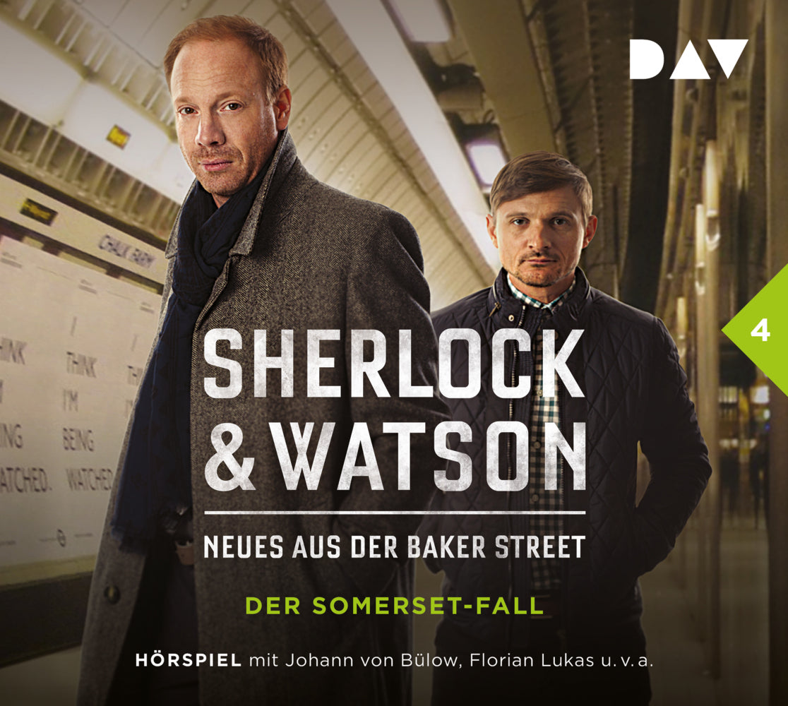 Sherlock & Watson - Neues aus der Baker Street: Der Somerset-Fall, 1 Audio-CD (Nadine Schmid)
