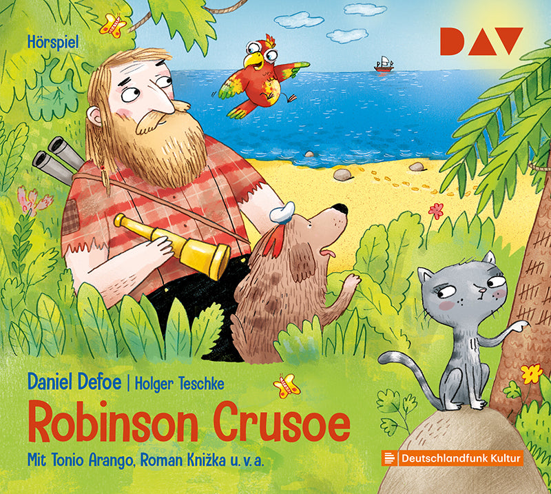 Robinson Crusoe, 1 Audio-CD (Daniel Defoe)