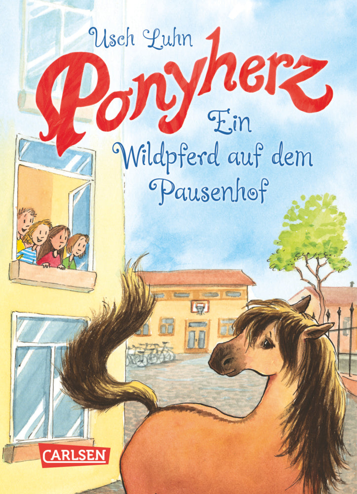 Ponyherz 7: Ein Wildpferd auf dem Pausenhof (Usch Luhn)