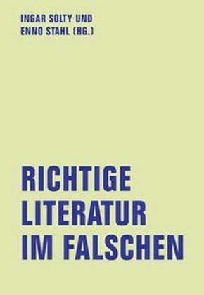 Richtige Literatur im Falschen? (Ingar Solty)