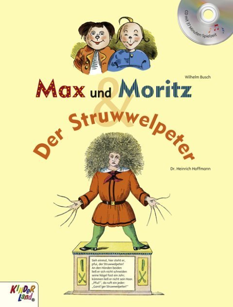 Max und Moritz / Der Struwwelpeter, m. Audio-CD (Wilhelm Busch)