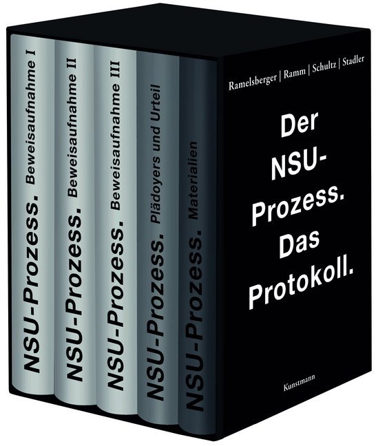 Der NSU Prozess, 5 Bände (Annette Ramelsberger)