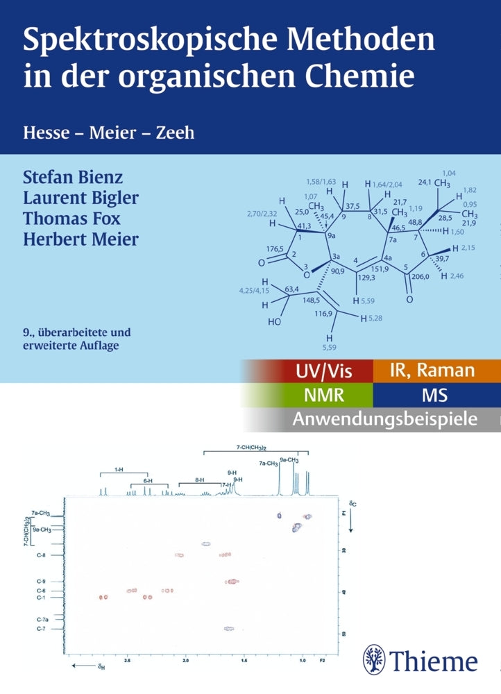 Spektroskopische Methoden in der organischen Chemie (Manfred Hesse)