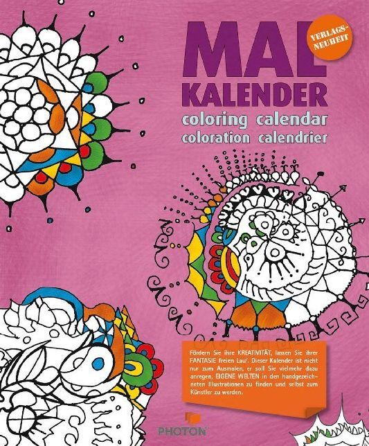 Mal-Kalender "Kreativ" (Martina Photon Verlag)