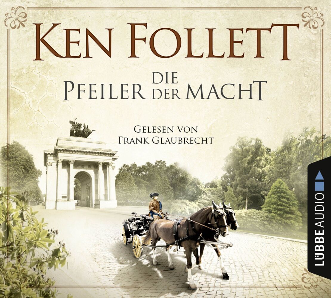Die Pfeiler der Macht, 6 Audio-CDs (Ken Follett)
