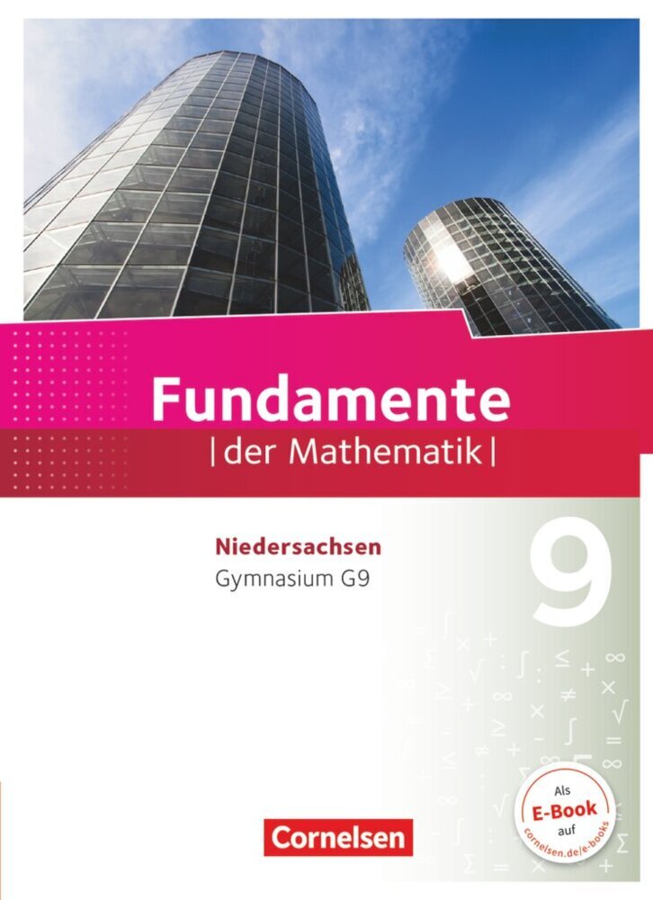 Fundamente der Mathematik - Niedersachsen ab 2015 - 9. Schuljahr (Lothar Flade)