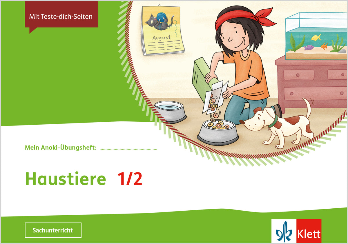 Mein Anoki-Übungsheft - Haustiere, Klasse 1/2