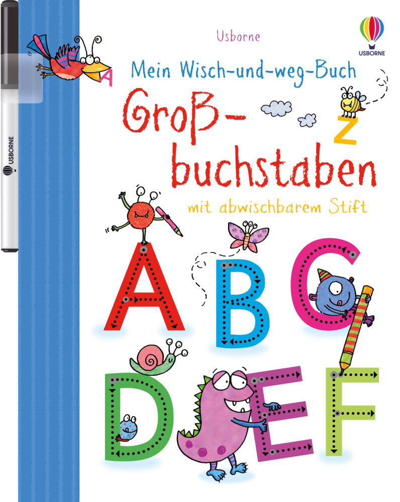 Mein Wisch-und-weg-Buch, Großbuchstaben (Jessica Greenwell)