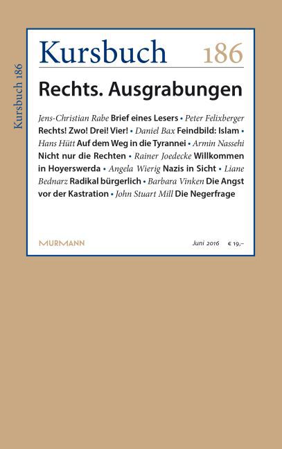 Kursbuch 186 (Peter Felixberger)