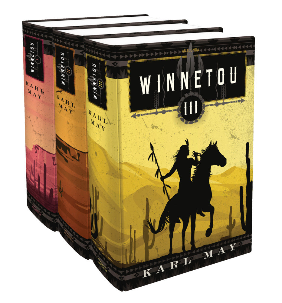 Karl May, Winnetou I-III (3 Bände) (Karl May)