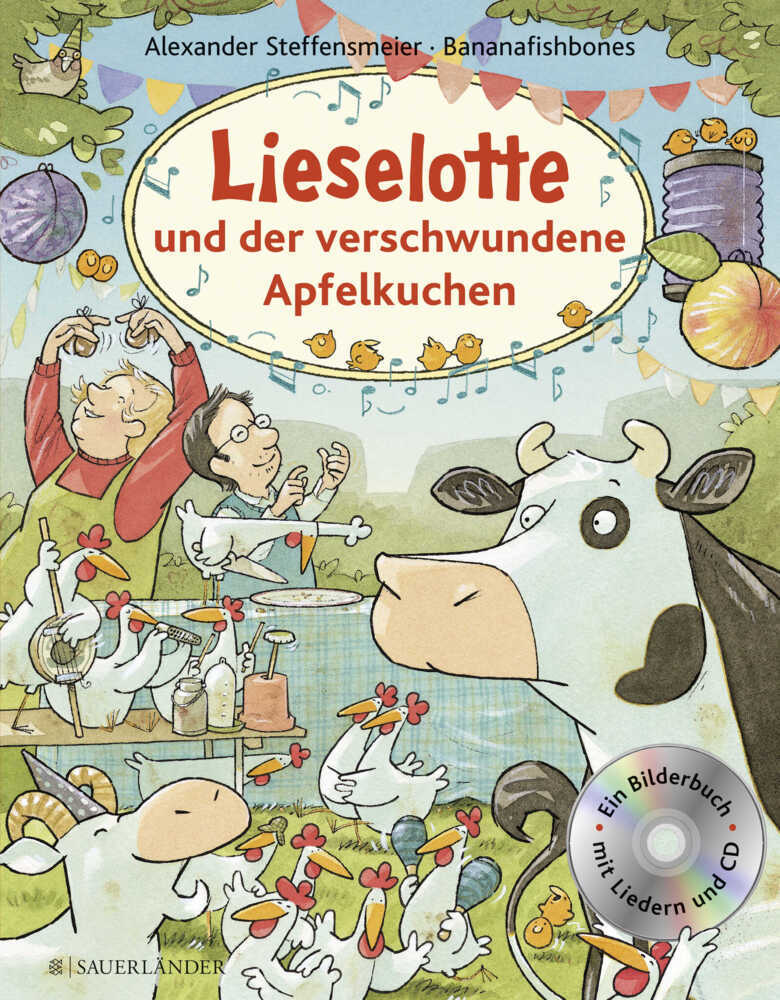 Lieselotte und der verschwundene Apfelkuchen, m. Audio-CD (Alexander Steffensmeier)
