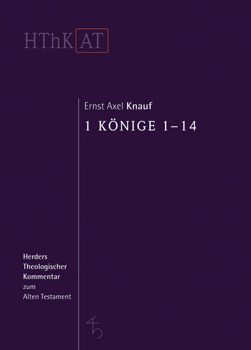 1 Könige 1-14 (Ernst Axel Knauf)