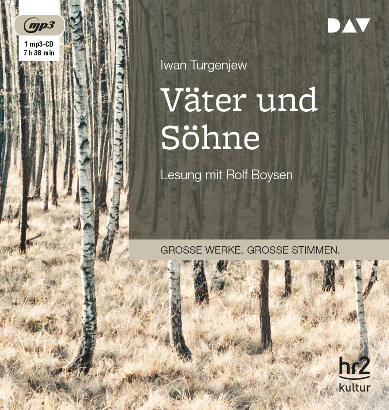 Väter und Söhne, 1 Audio-CD, 1 MP3 (Iwan S. Turgenjew)