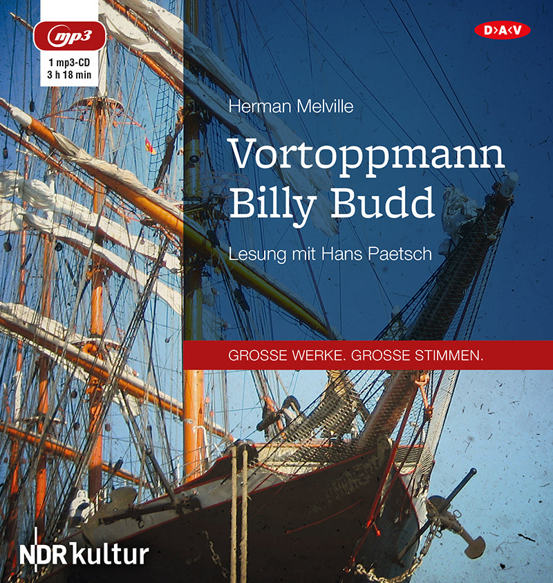 Vortoppmann Billy Budd, 1 Audio-CD, 1 MP3 (Herman Melville)