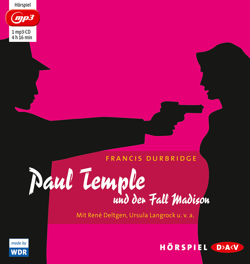 Paul Temple und der Fall Madison, 1 MP3-CD (Francis Durbridge)