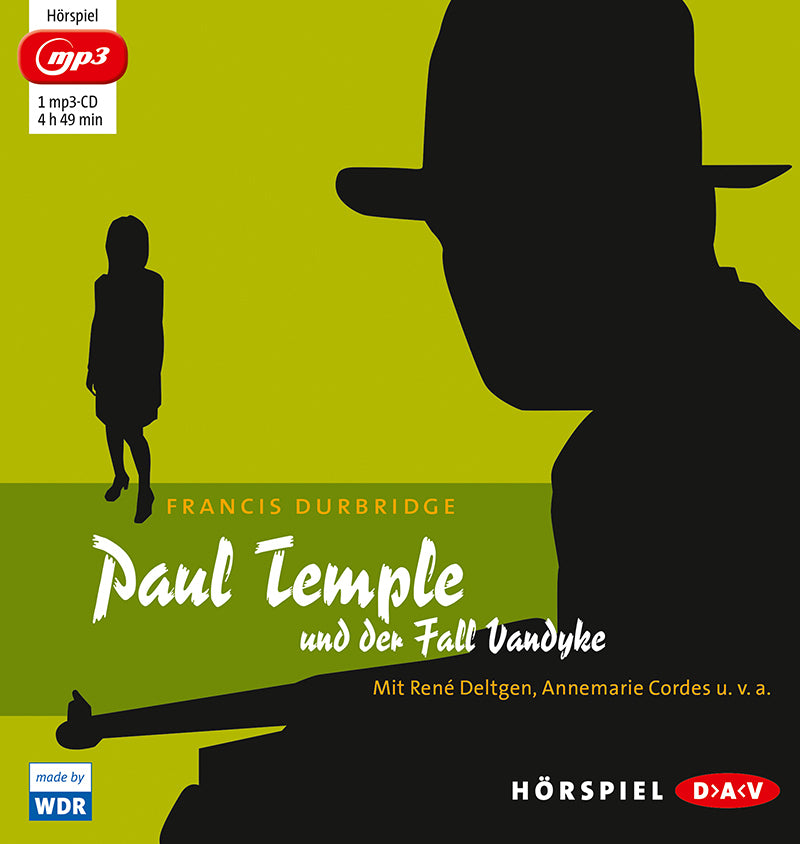 Paul Temple und der Fall Vandyke, 1 MP3-CD (Francis Durbridge)