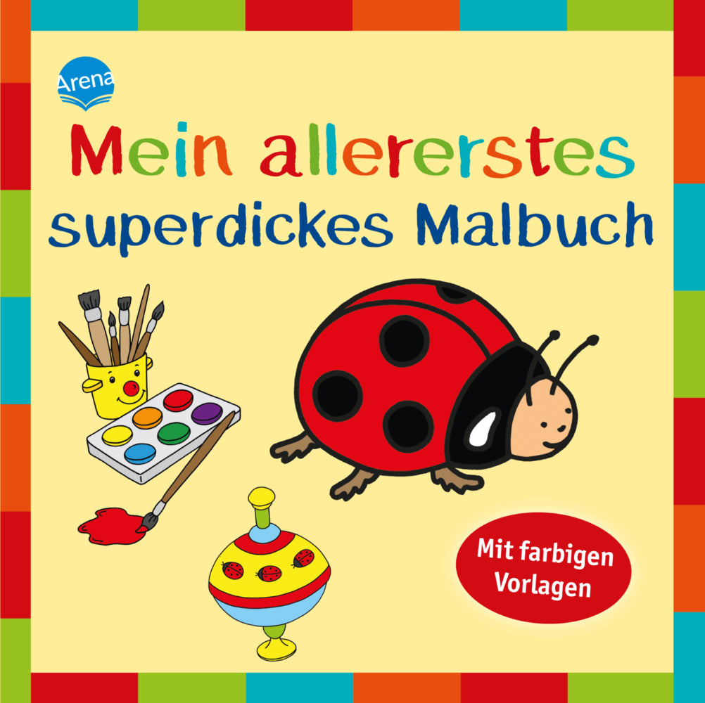 Mein allererstes superdickes Malbuch (Birgitta Nicolas)